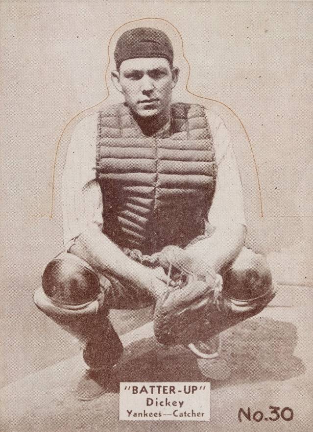 1934 Batter Up Bill Dickey #30 Baseball Card