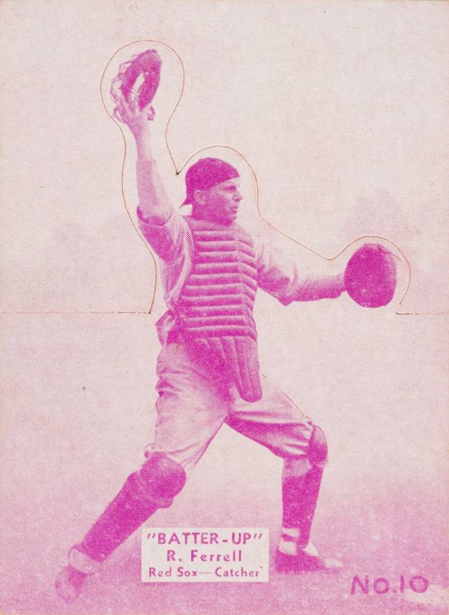 1934 Batter Up Rick Ferrell #10 Baseball Card