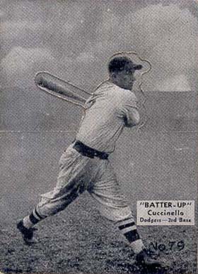 1934 Batter Up Tony Cuccinello #79 Baseball Card