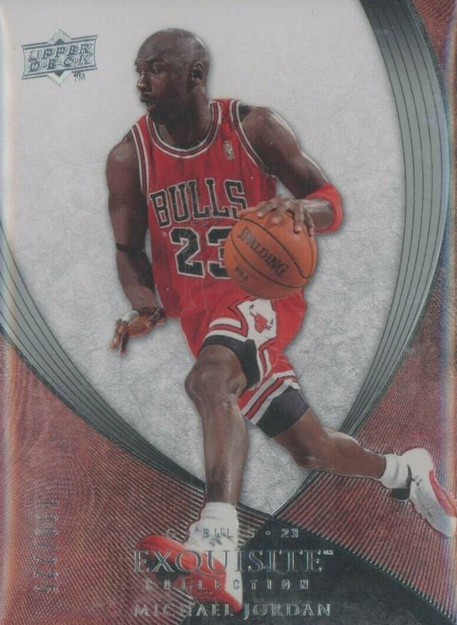 2007 Upper Deck Exquisite Collection Michael Jordan #23 Basketball Card
