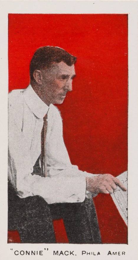 1910 Anonymous "Set of 30" Connie Mack # Baseball Card
