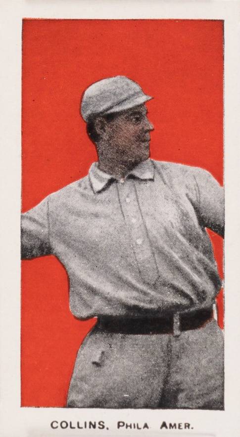 1910 Anonymous "Set of 30" Collins, Phila. Amer # Baseball Card