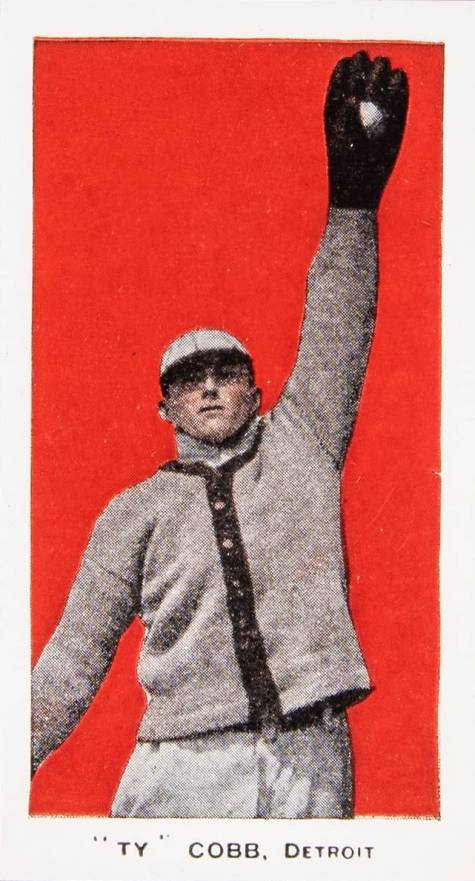 1910 Anonymous "Set of 30" "Ty" Cobb, Detroit # Baseball Card