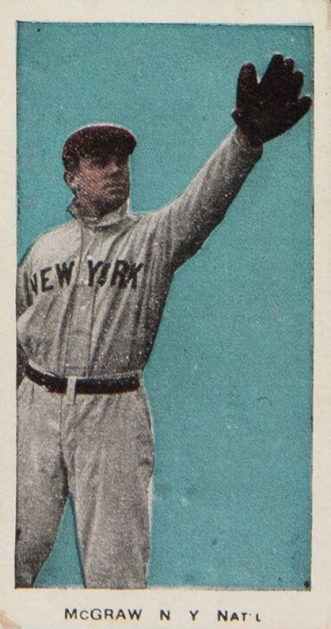 1910 Anonymous "Set of 30" McGraw NY Nat'L # Baseball Card