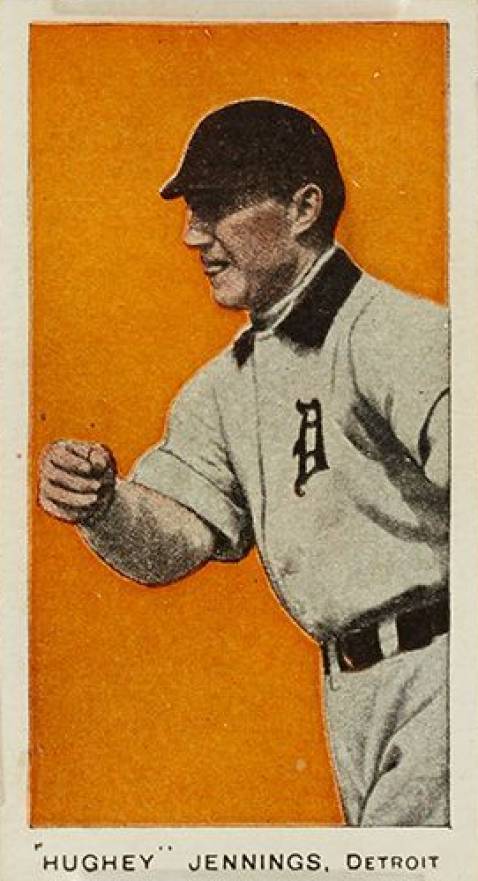 1910 Anonymous "Set of 30" "Hughie" Jennings, Detroit # Baseball Card