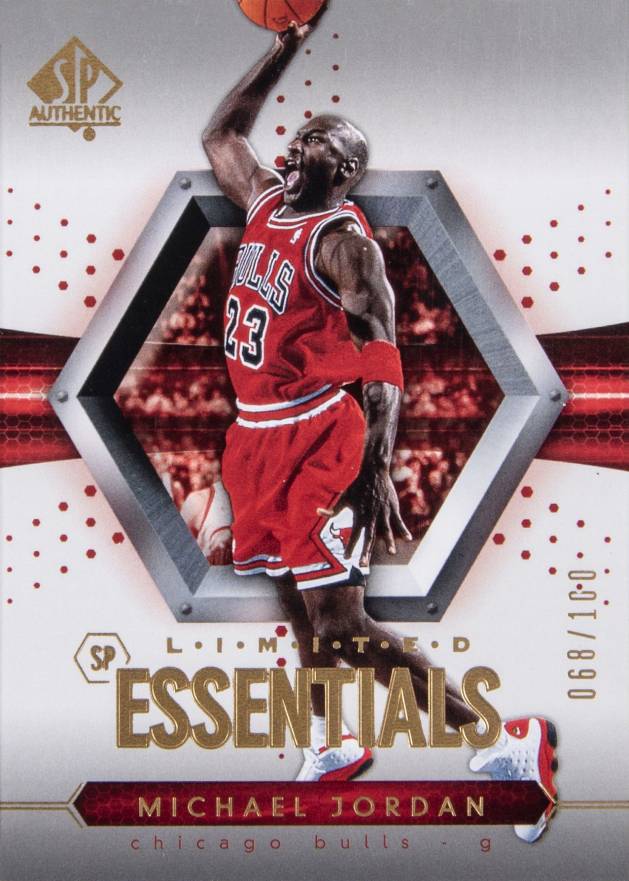 2004 SP Authentic  Michael Jordan #94 Basketball Card