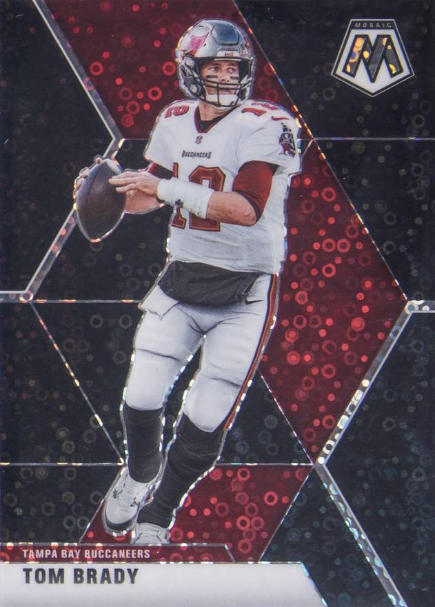 2020 Panini Mosaic Tom Brady #135 Football Card