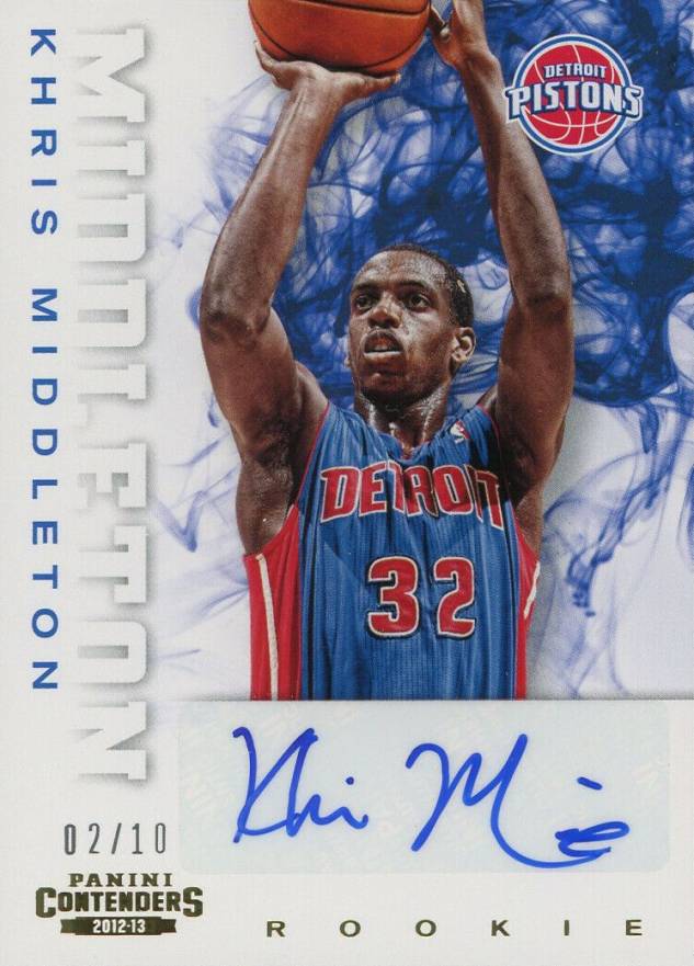 2012 Panini Contenders  Khris Middleton #237 Basketball Card
