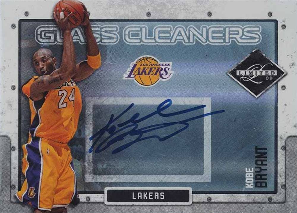 2009 Panini Limited Glass Cleaners Kobe Bryant #6 Basketball Card