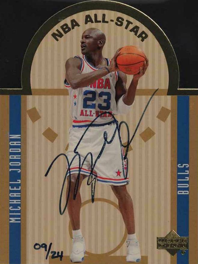 2003 Upper Deck SE  Die Cut All-Stars Michael Jordan #SE1 Basketball Card