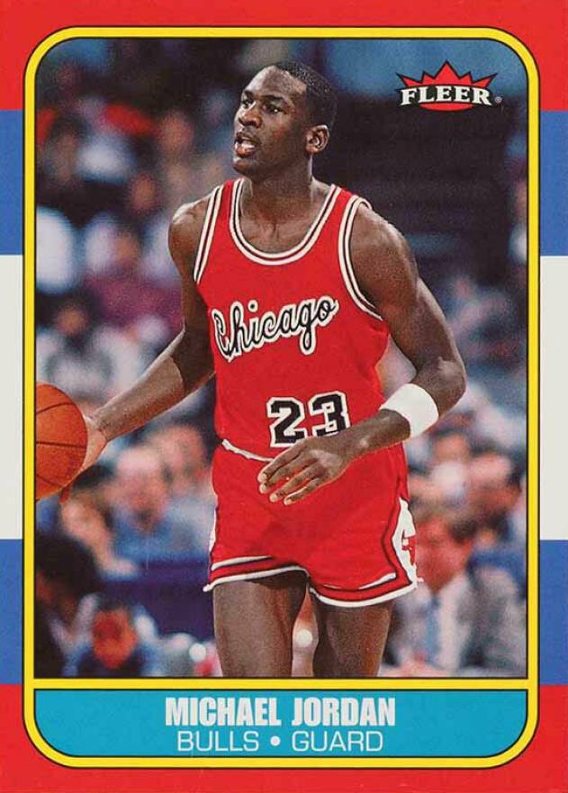 2006 Fleer 1986-87 20th Anniversary  Michael Jordan #57 Basketball Card