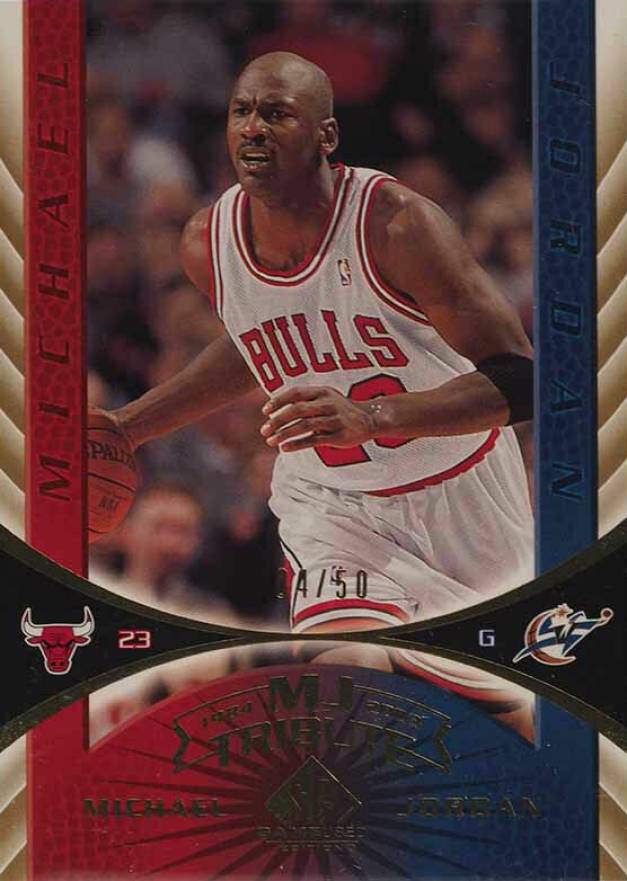 2003 SP Game Used Michael Jordan #96 Basketball Card