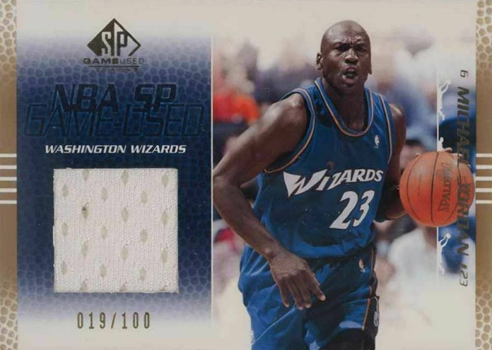 2003 SP Game Used Michael Jordan #92 Basketball Card