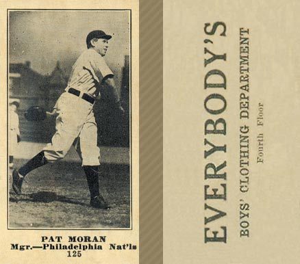 1916 Everybody's Pat Moran #125 Baseball Card