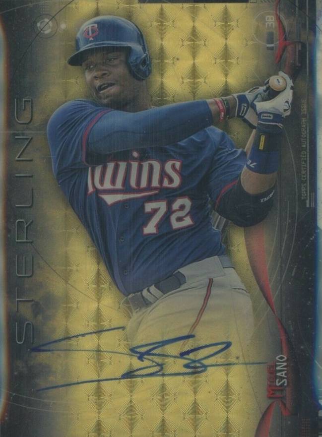 2014 Bowman Sterling Prospects Autograph Miguel Sano #MS Baseball Card
