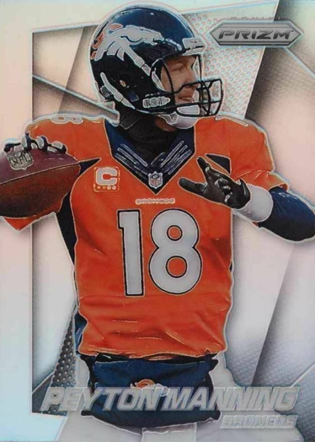 2014 Panini Prizm Peyton Manning #58 Football Card