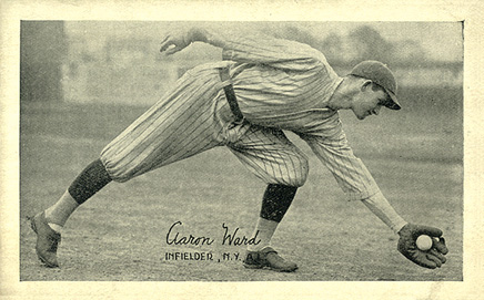 1922 Exhibits 1922 (Set 2) Aaron Ward # Baseball Card
