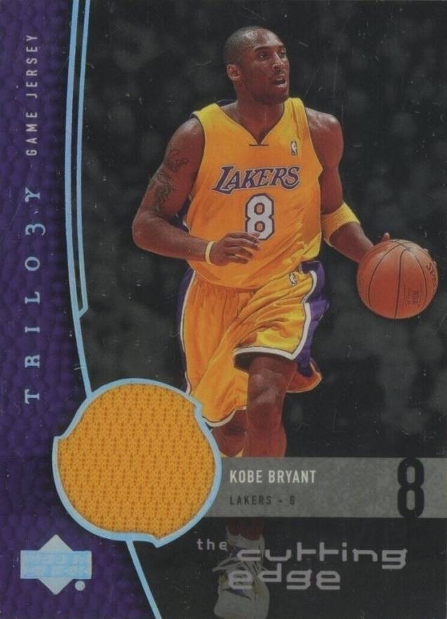 2004 Upper Deck Trilogy The Cutting Edge Kobe Bryant #CE-KB Basketball Card