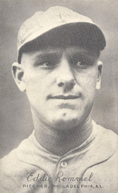 1923 Exhibits 1923-24 (Set 3) Eddie Rommel # Baseball Card