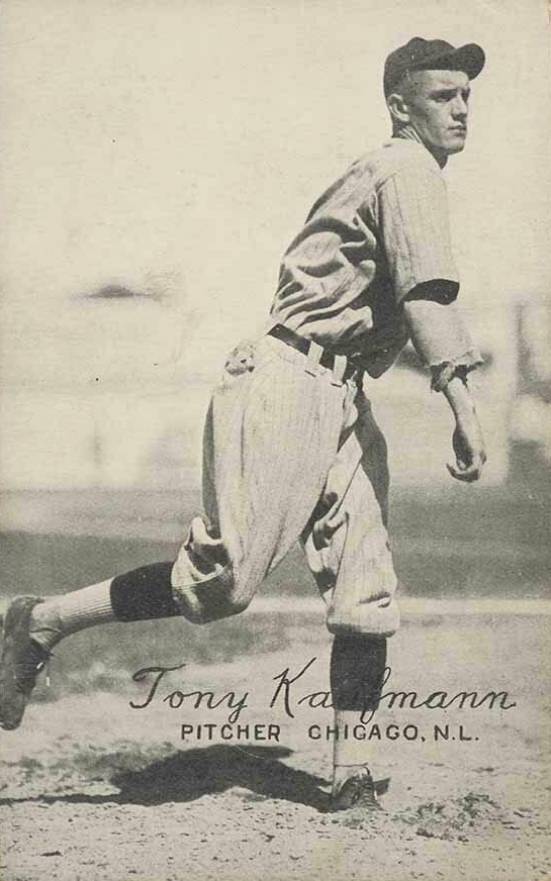 1923 Exhibits 1923-24 (Set 3) Tony Kaufmann # Baseball Card