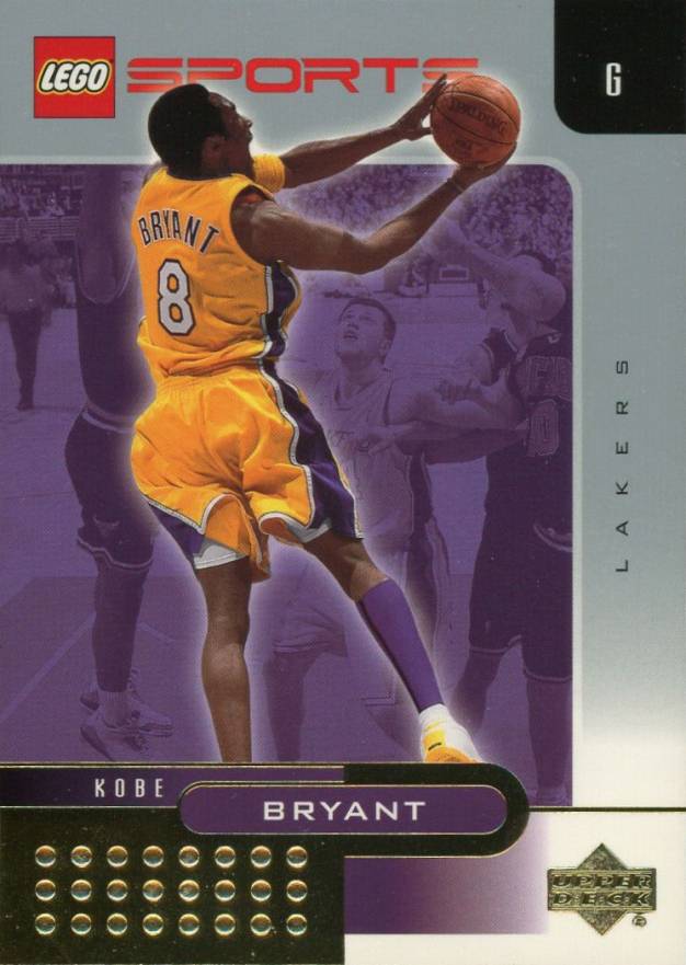 2003 Upper Deck Lego Sports Kobe Bryant #10 Basketball Card