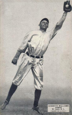 1925 Exhibits 1925 (Set 4) Kenneth Williams # Baseball Card