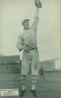 1925 Exhibits 1925 (Set 4) Travis C. Jackson # Baseball Card