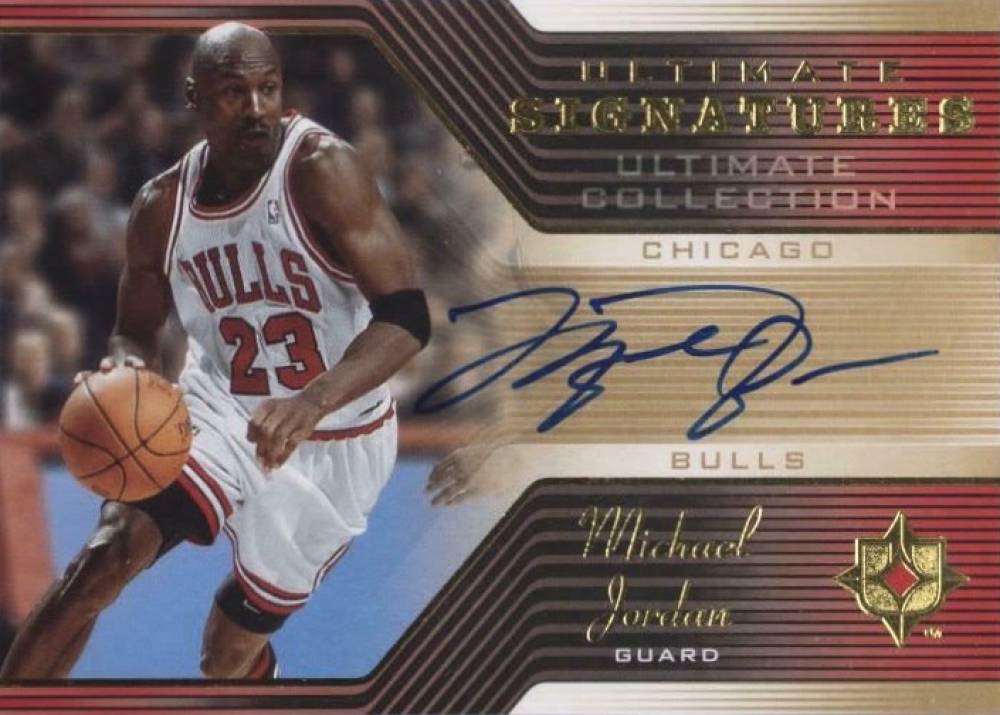 2004 Ultimate Collection Ultimate Signatures Michael Jordan #US-MJ Basketball Card