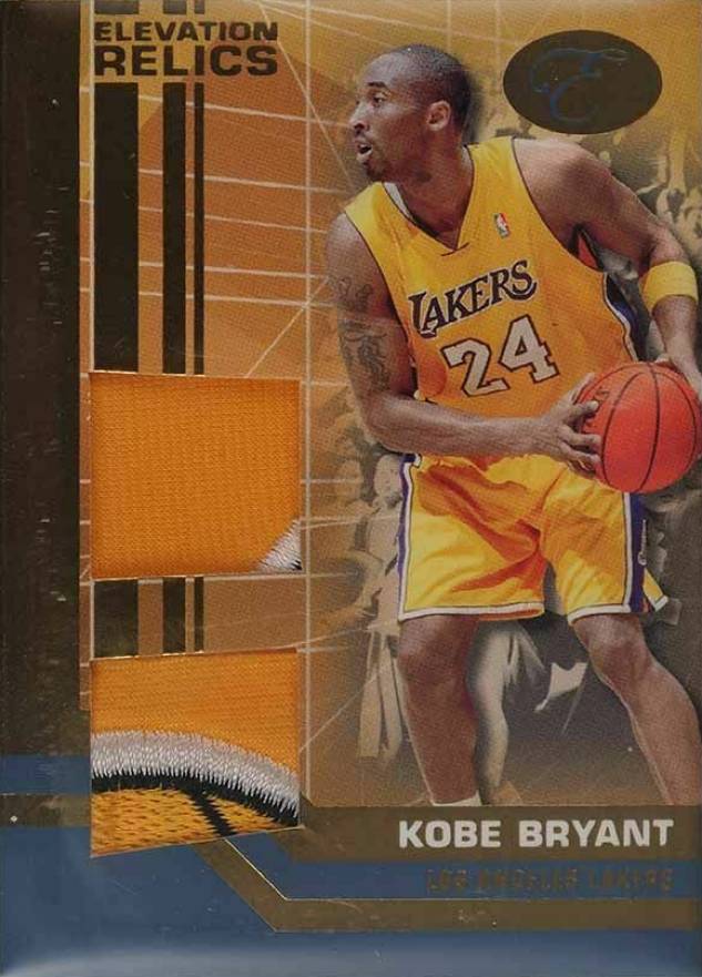 2007 Bowman Elevation Dual Relics Kobe Bryant #KB Basketball Card
