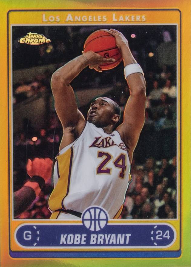2006 Topps Chrome Kobe Bryant #129 Basketball Card