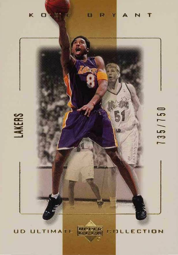 2000 Ultimate Collection Ultimate Collection Kobe Bryant #26 Basketball Card
