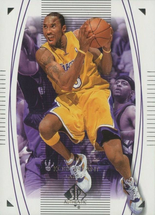 2003 SP Authentic Kobe Bryant #35 Basketball Card