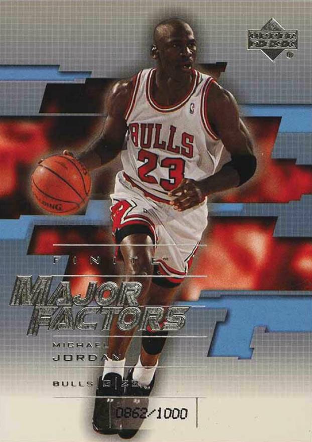2003 Upper Deck Finite Michael Jordan #243 Basketball Card