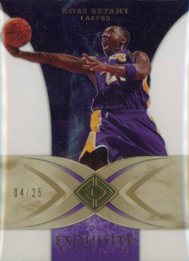2006 Upper Deck Exquisite Collection Kobe Bryant #18 Basketball Card