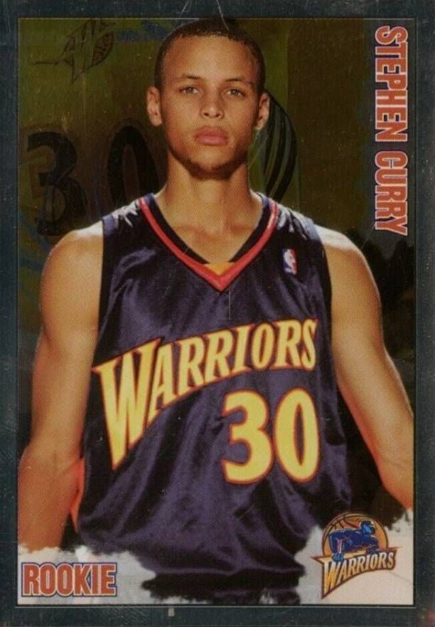 2009 Panini Stickers Stephen Curry #263 Basketball Card