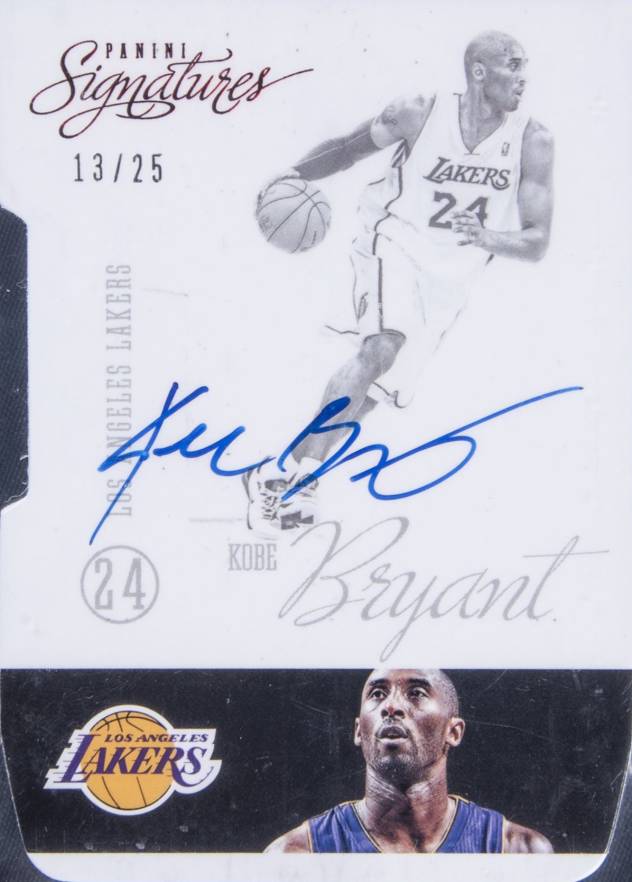 2012 Panini Signatures  Kobe Bryant #131 Basketball Card