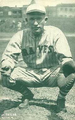 1927 Exhibits (Green Tint ; Set 6) J. Taylor # Baseball Card