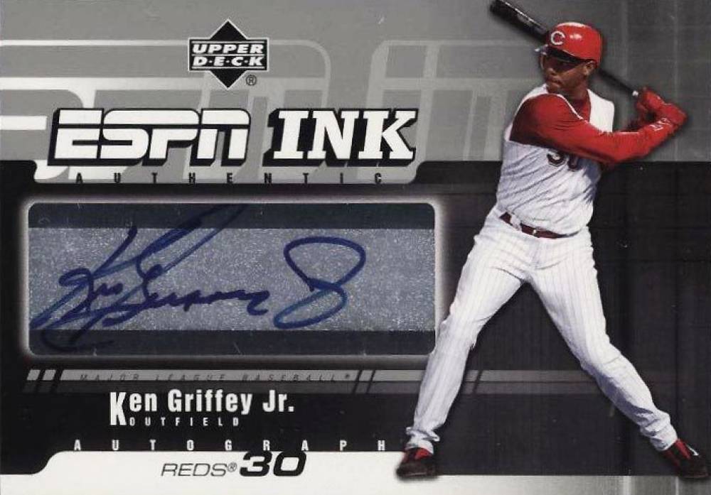 2005 Upper Deck ESPN Ink Ken Griffey Jr. #KG Baseball Card