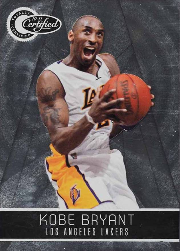2010 Panini Totally Certified Kobe Bryant #69 Basketball Card