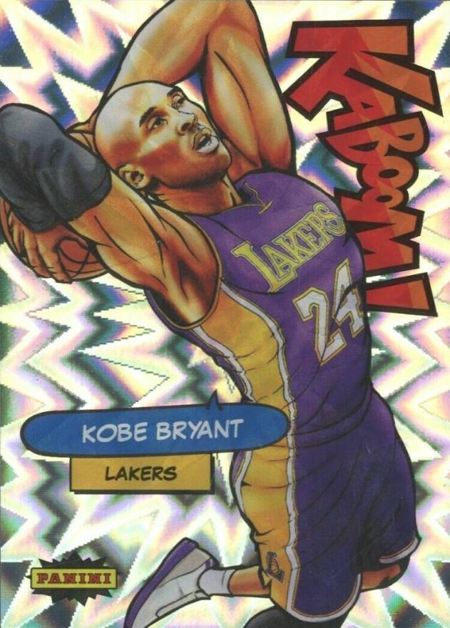2015 Panini Excalibur Kaboom Kobe Bryant #1 Basketball Card