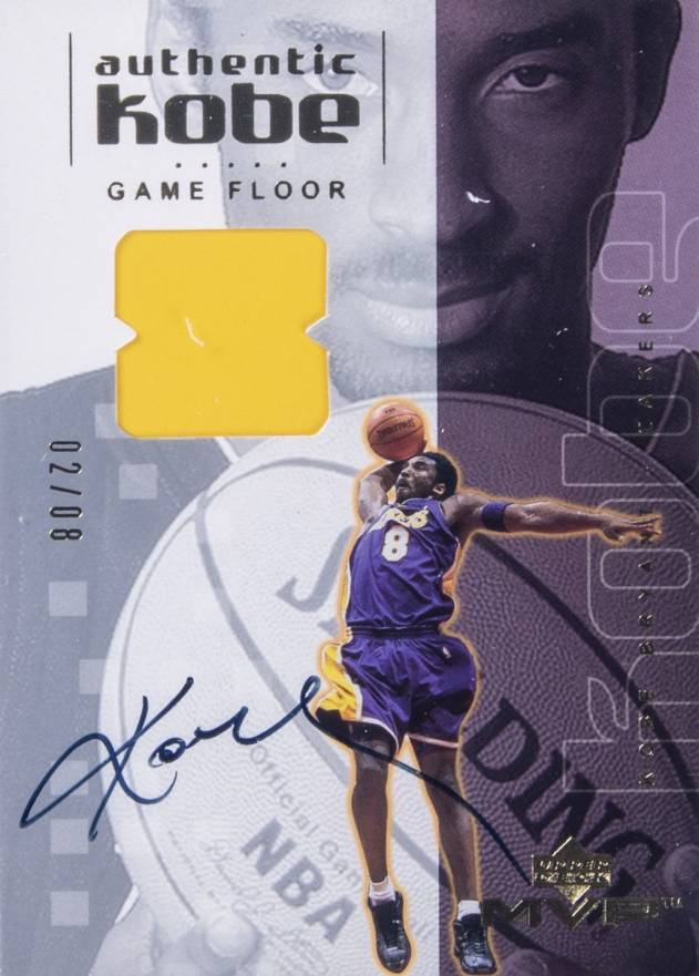 2001 2001 Upper Deck MVP Authentic Kobe Kobe Bryant #KBFA2 Basketball Card