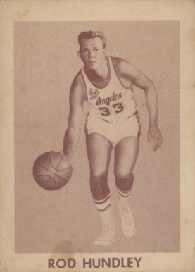 1961 Bell Brand Rod Hundley # Basketball Card