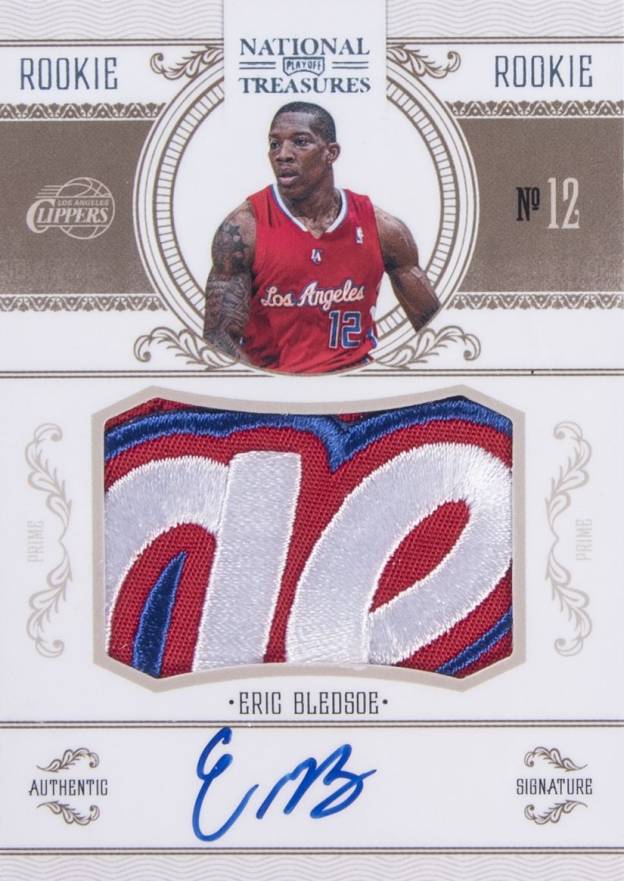2010 Playoff National Treasures Eric Bledsoe #217 Basketball Card