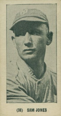 1928 Yuengling's Ice Cream Sam Jones #38 Baseball Card
