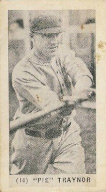 1928 Yuengling's Ice Cream Pie Traynor #14 Baseball Card