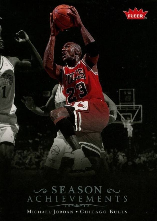 2007 Fleer Michael Jordan Season Achievements Michael Jordan #SH49 Basketball Card