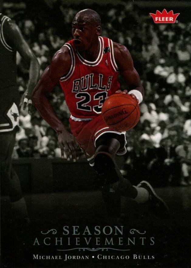 2007 Fleer Michael Jordan Season Achievements Michael Jordan #SH50 Basketball Card