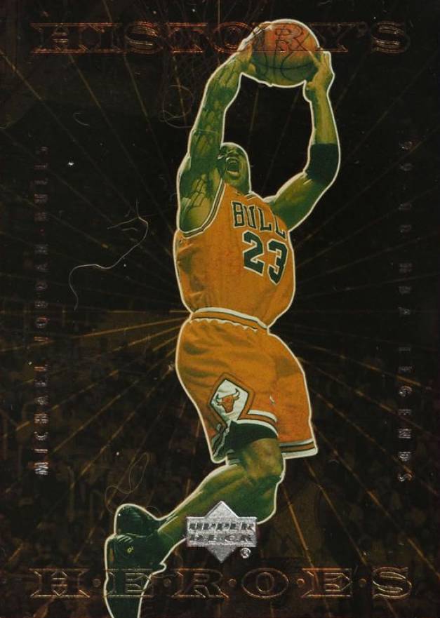 2000 Upper Deck Legends History's Heroes Michael Jordan #HH1 Basketball Card