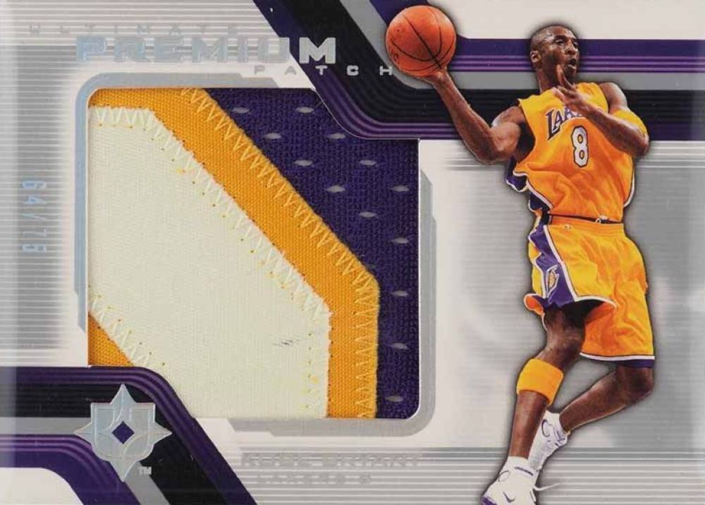 2006  Upper Deck Ultimate Collection Premium Swatches Kobe Bryant #PR-KB Basketball Card