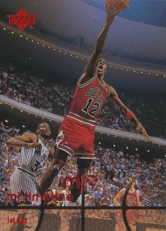 1998 Upper Deck MJx Michael Jordan #5 Basketball Card